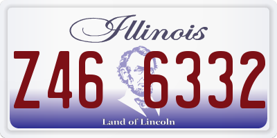 IL license plate Z466332
