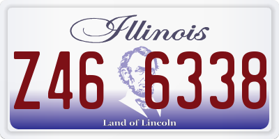 IL license plate Z466338
