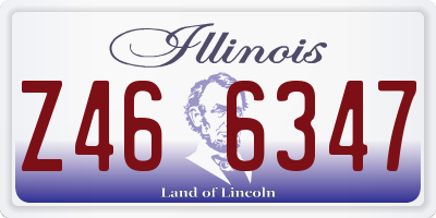 IL license plate Z466347