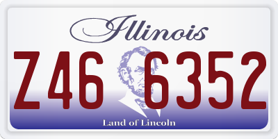 IL license plate Z466352