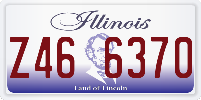 IL license plate Z466370