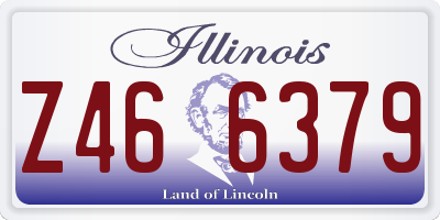 IL license plate Z466379