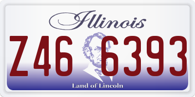 IL license plate Z466393