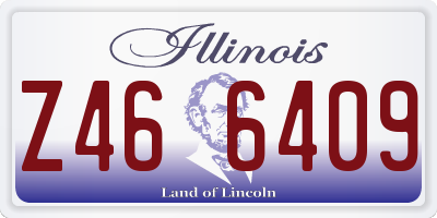 IL license plate Z466409