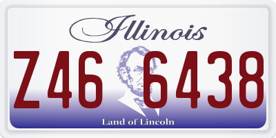 IL license plate Z466438