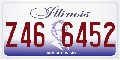 IL license plate Z466452