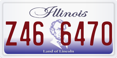 IL license plate Z466470