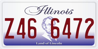 IL license plate Z466472
