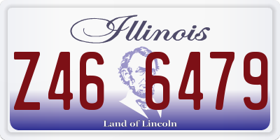 IL license plate Z466479