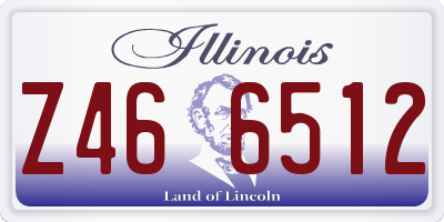 IL license plate Z466512