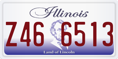 IL license plate Z466513