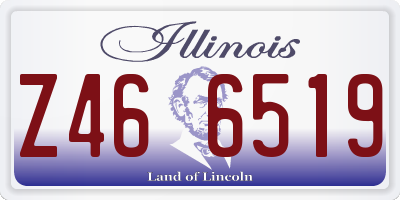 IL license plate Z466519