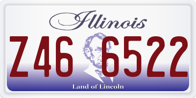 IL license plate Z466522