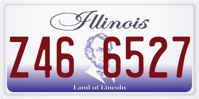 IL license plate Z466527