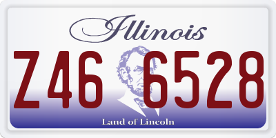 IL license plate Z466528
