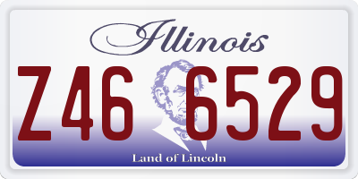 IL license plate Z466529
