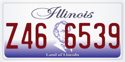 IL license plate Z466539