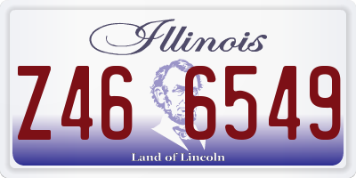 IL license plate Z466549