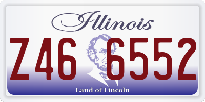 IL license plate Z466552