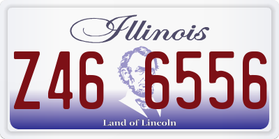 IL license plate Z466556