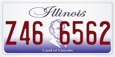 IL license plate Z466562
