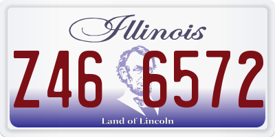 IL license plate Z466572