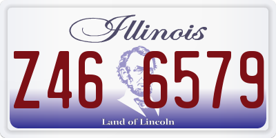 IL license plate Z466579