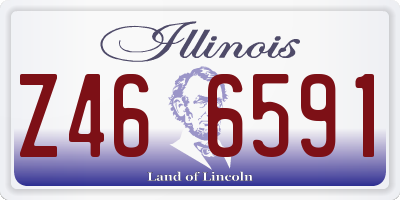 IL license plate Z466591