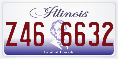 IL license plate Z466632