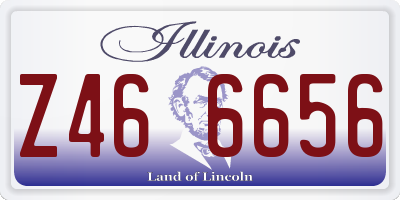 IL license plate Z466656