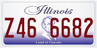 IL license plate Z466682