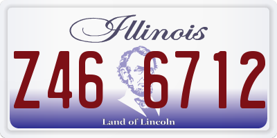 IL license plate Z466712