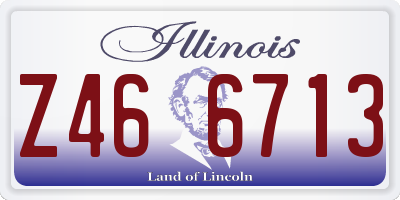 IL license plate Z466713