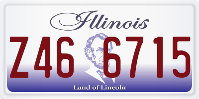 IL license plate Z466715