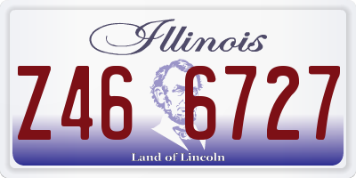 IL license plate Z466727