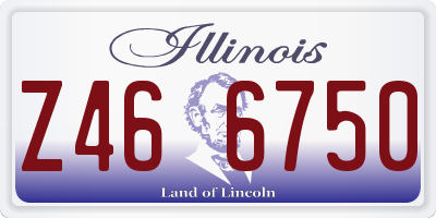 IL license plate Z466750