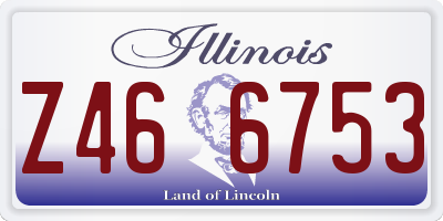 IL license plate Z466753
