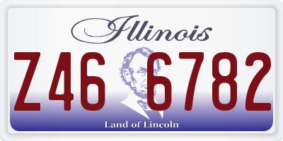 IL license plate Z466782