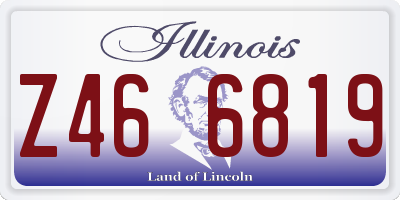 IL license plate Z466819