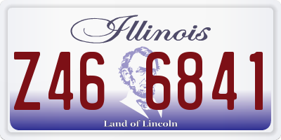 IL license plate Z466841