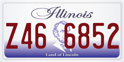 IL license plate Z466852