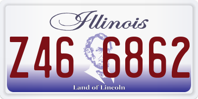 IL license plate Z466862