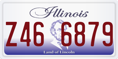 IL license plate Z466879