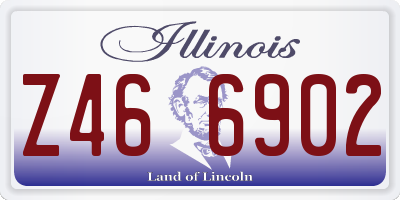 IL license plate Z466902