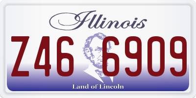 IL license plate Z466909