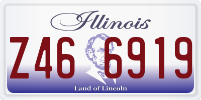 IL license plate Z466919