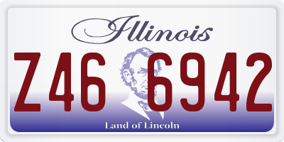 IL license plate Z466942