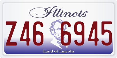 IL license plate Z466945