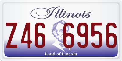 IL license plate Z466956