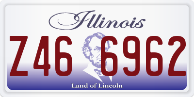 IL license plate Z466962